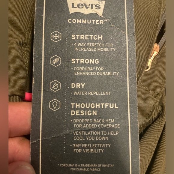 Levi’s commuter series jacket with cordura fabric - Picture 5 of 6